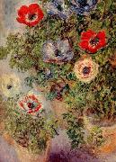 Claude Monet Still Life with Anemones Germany oil painting artist